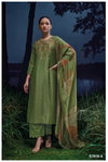 Milena 3056 A To D By Ganga Premium Pure Bemberg Silk Top Bottom With Dupatta Exporters In India